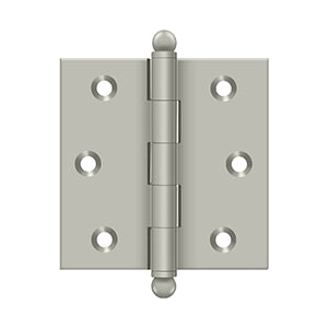 Deltana - Solid Brass Hinges - 2-1/2" x 2-1/2" Cabinet Hinge (Pairs)