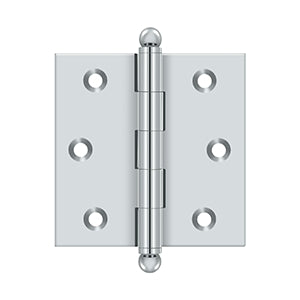 Deltana - Solid Brass Hinges - 2-1/2" x 2-1/2" Cabinet Hinge (Pairs)