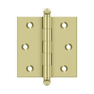 Deltana - Solid Brass Hinges - 2-1/2" x 2-1/2" Cabinet Hinge (Pairs)