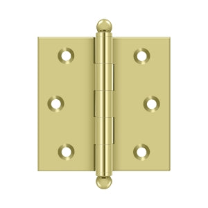 Deltana - Solid Brass Hinges - 2-1/2" x 2-1/2" Cabinet Hinge (Pairs)