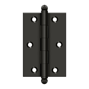 Deltana - Solid Brass Hinges - 3" x 2" Cabinet Hinge (Pairs)