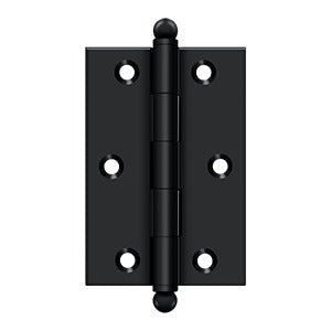 Deltana - Solid Brass Hinges - 3" x 2" Cabinet Hinge (Pairs)