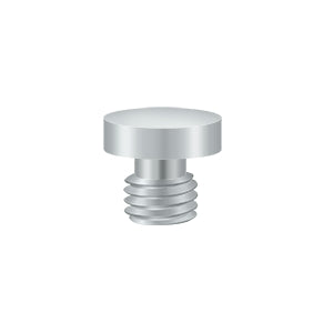 Deltana - Solid Brass Cabinet Finials - Button Tip (Each)