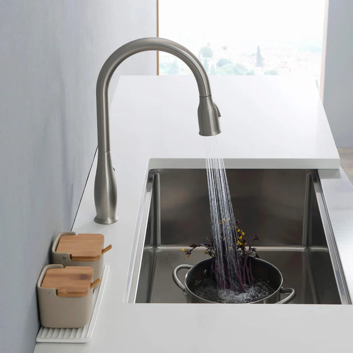 Casa Fixtures - Kitchen Faucet - Kansas Single Handle Pull Down Kitchen Sink Faucet (CKF-2010)