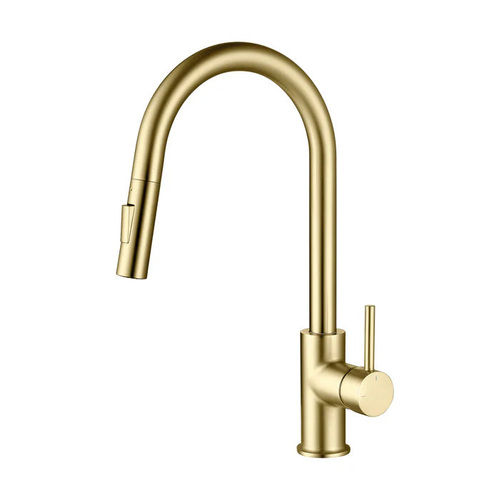 Casa Fixtures - Kitchen Faucet - Halo Single Handle Pull Down Kitchen Faucet (CKF-2013)