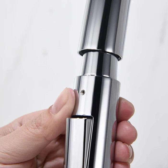 Casa Fixtures - Kitchen Faucet - Halo Single Handle Pull Down Kitchen Faucet (CKF-2013)