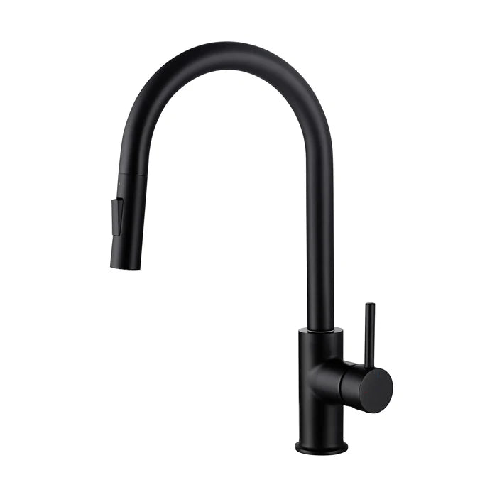 Casa Fixtures - Kitchen Faucet - Halo Single Handle Pull Down Kitchen Faucet (CKF-2013)
