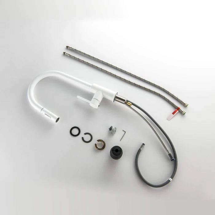 Casa Fixtures - Kitchen Faucet - Halo Single Handle Pull Down Kitchen Faucet (CKF-2013)