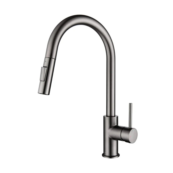 Casa Fixtures - Kitchen Faucet - Halo Single Handle Pull Down Kitchen Faucet (CKF-2013)