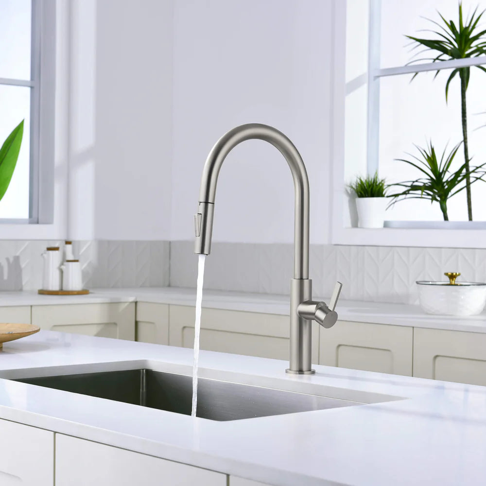 Casa Fixtures - Kitchen Faucet - Neo Single Handle Pull Down Kitchen Faucet (CKF-2019)