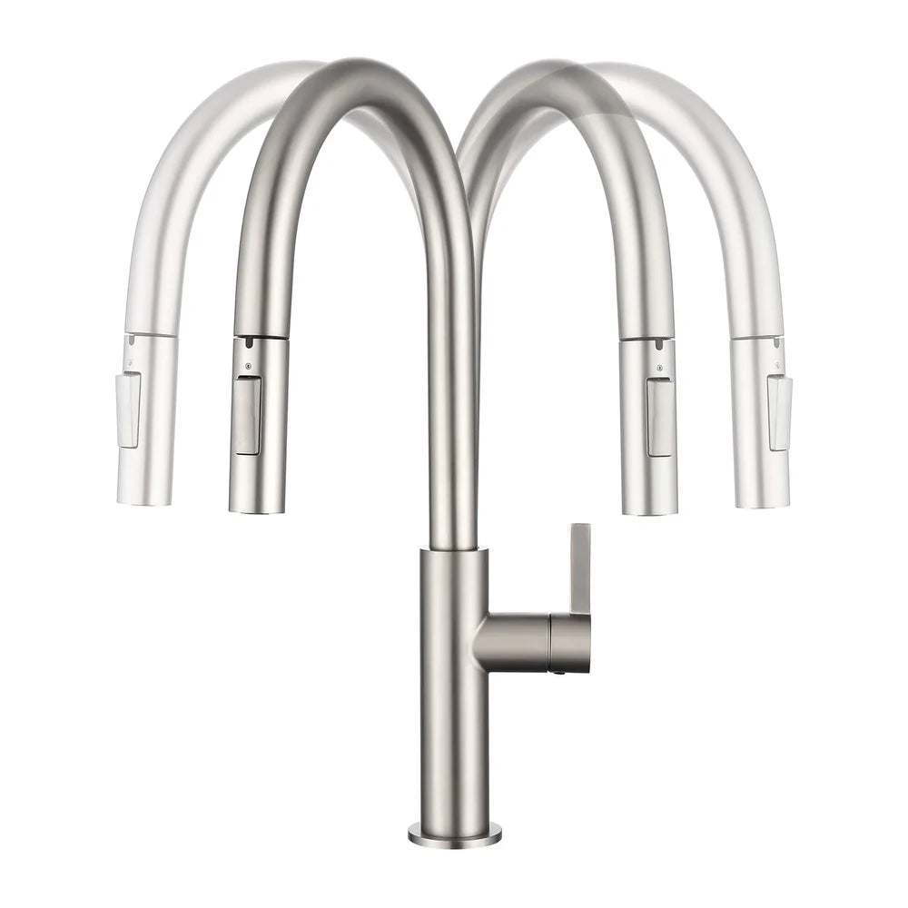 Casa Fixtures - Kitchen Faucet - Neo Single Handle Pull Down Kitchen Faucet (CKF-2019)