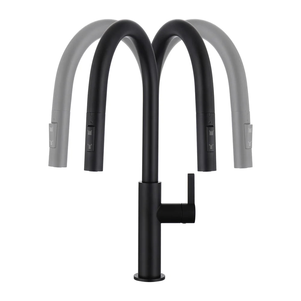 Casa Fixtures - Kitchen Faucet - Neo Single Handle Pull Down Kitchen Faucet (CKF-2019)