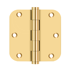 Deltana DSB35-R, DSB35R4-R, DSB35R5-R, DSB4R5-R, Residential, Solid Brass Hinges (Sold as Pair)