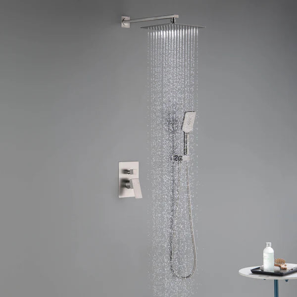 Casa Fixtures - Shower Faucets - Quadra Pressure Balanced 2-Function Wall Mount Shower System with Rough-In Valve (CSF-4005)