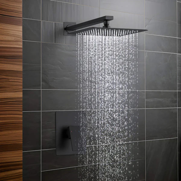 Casa Fixtures - Shower Faucets - Quadra Pressure Balanced Single Function Wall Mount Shower System with Rough-In Valve (CSF-4011)