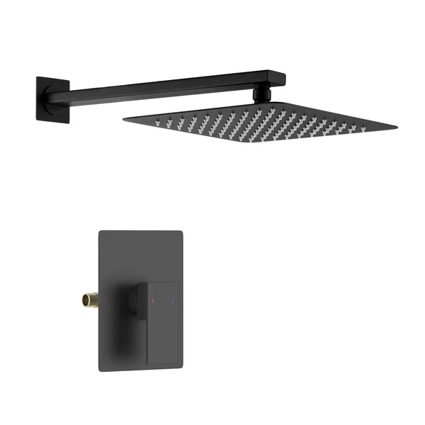 Casa Fixtures - Shower Faucets - Quadra Pressure Balanced Single Function Wall Mount Shower System with Rough-In Valve (CSF-4011)