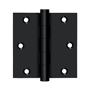 Deltana DSB35-R, DSB35R4-R, DSB35R5-R, DSB4R5-R, Residential, Solid Brass Hinges (Sold as Pair)