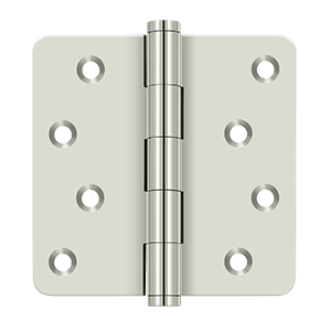 Deltana DSB4-RZ, SDB4R4-RZ, DSB4R5-RZ, Residential 4" x 4" Zig Zag, Solid Brass Hinges (Sold as Pair)