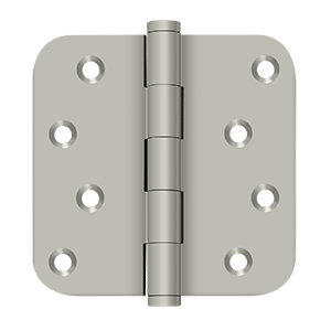 Deltana DSB4-RZ, SDB4R4-RZ, DSB4R5-RZ, Residential 4" x 4" Zig Zag, Solid Brass Hinges (Sold as Pair)