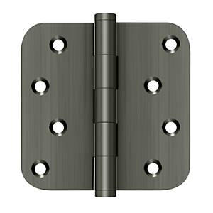 Deltana DSB4-RZ, SDB4R4-RZ, DSB4R5-RZ, Residential 4" x 4" Zig Zag, Solid Brass Hinges (Sold as Pair)