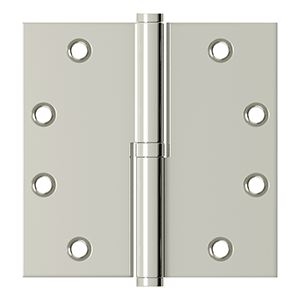 Deltana - Solid Brass Hinges - 4-1/2" x 4-1/2" Lift-Off Door Hinge (Each)
