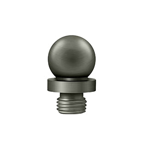 Deltana - Solid Brass Door Finials - Ball Tip (Each)