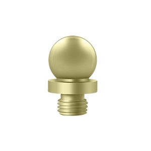 Deltana - Solid Brass Door Finials - Ball Tip (Each)