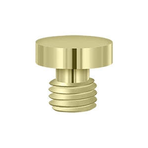 Deltana - Solid Brass Door Finials - Button Tip (Each)