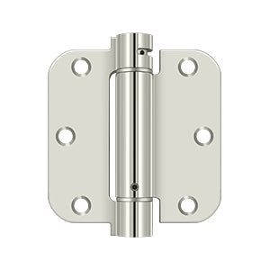 Deltana - Steel Hinges - 3-1/2" x 3-1/2" Single Action Spring Hinge 5/8" Radius Corner (Each)