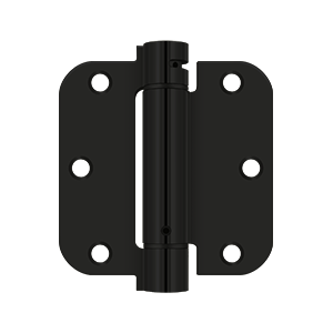 Deltana - Steel Hinges - 3-1/2" x 3-1/2" Single Action Spring Hinge 5/8" Radius Corner (Each)