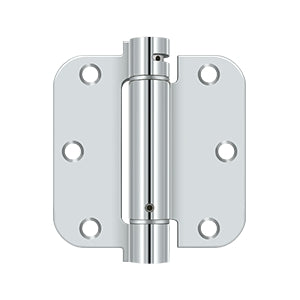 Deltana - Steel Hinges - 3-1/2" x 3-1/2" Single Action Spring Hinge 5/8" Radius Corner (Each)