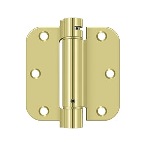 Deltana - Steel Hinges - 3-1/2" x 3-1/2" Single Action Spring Hinge 5/8" Radius Corner (Each)