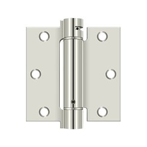 Deltana - Steel Hinges - 3-1/2" x 3-1/2" Single Action Spring Hinge Square Corner (Each)