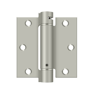 Deltana - Steel Hinges - 3-1/2" x 3-1/2" Single Action Spring Hinge Square Corner (Each)