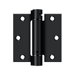 Deltana - Steel Hinges - 3-1/2" x 3-1/2" Single Action Spring Hinge Square Corner (Each)