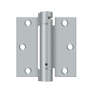 Deltana - Steel Hinges - 3-1/2" x 3-1/2" Single Action Spring Hinge Square Corner (Each)