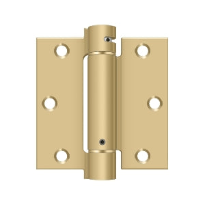 Deltana - Steel Hinges - 3-1/2" x 3-1/2" Single Action Spring Hinge Square Corner (Each)