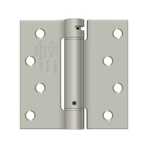 Deltana - Steel Hinges - 4" x 4" Single Action Spring Hinge Square Corner (Each)