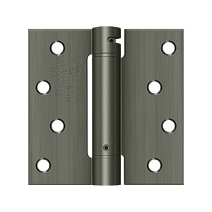 Deltana - Steel Hinges - 4" x 4" Single Action Spring Hinge Square Corner (Each)