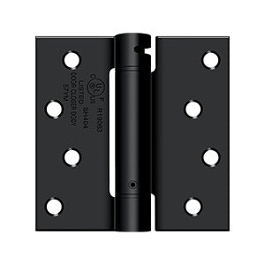 Deltana - Steel Hinges - 4" x 4" Single Action Spring Hinge Square Corner (Each)