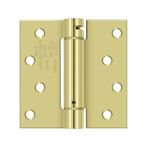 Deltana - Steel Hinges - 4" x 4" Single Action Spring Hinge Square Corner (Each)