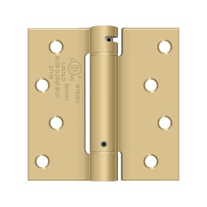 Deltana - Steel Hinges - 4" x 4" Single Action Spring Hinge Square Corner (Each)