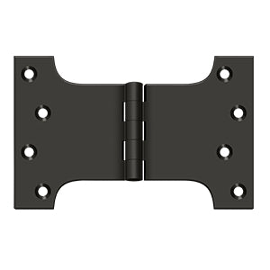 Deltana - Solid Brass Hinges - 4" x 6" Parliament Door Hinge (Pairs)