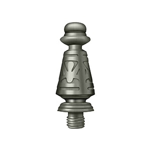 Deltana - Solid Brass Door Finials - Ornate Tip (Each)