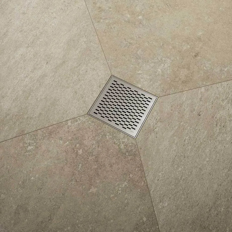 QM Drain Delmar DELTA Center Square Shower Drain