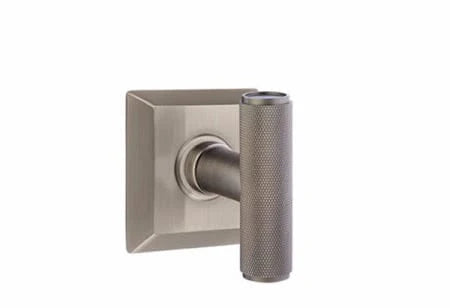 Emtek - Studio Brass - The Ace Knurled Knob - Passage