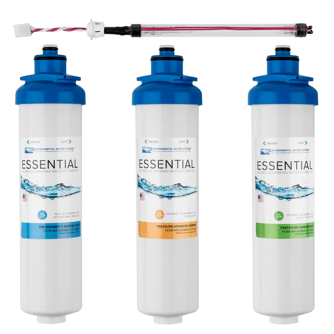 EWS - Drinking Water Systems - Filter Replacement For Essential DWS & DWS-UV (Filter Only)