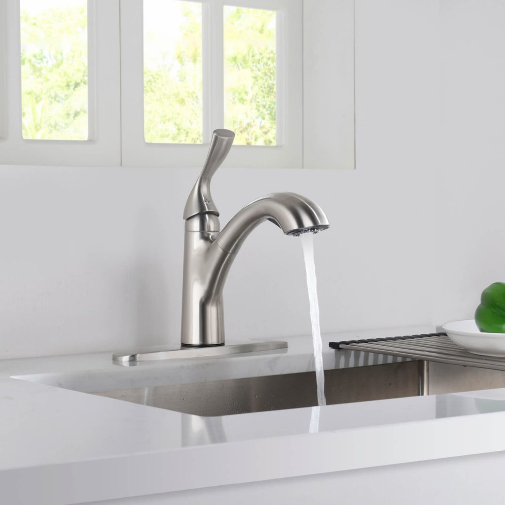 KIBI - Single Handle Pull Down Kitchen Faucet - F103