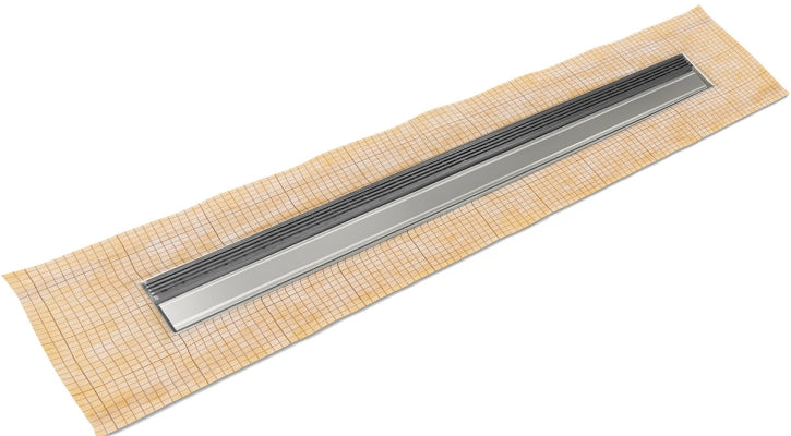 Infinity Drain - Fixed Flange Schluter-KERDI - FCSAS 38 Wedge Wire Linear Drain