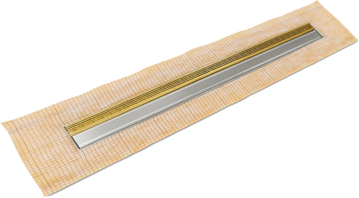 Infinity Drain - Fixed Flange Schluter-KERDI - FCSAS 38 Wedge Wire Linear Drain